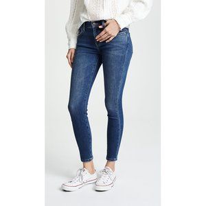 Current Elliott Stiletto Jeans Worn Stretch Indigo